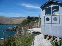 cabinporn:  Repurposed Horse Trailer in Taylors Mistake, New Zealand.Contributed by Chris Stead“The Truck” (as I refer to it) is a modified horse transporter. It’s surrounded by multi-million dollar homes, but fits in just as well as the homes around