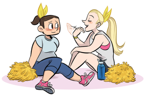 cheer break! (a Twitter doodle from a few weeks ago)