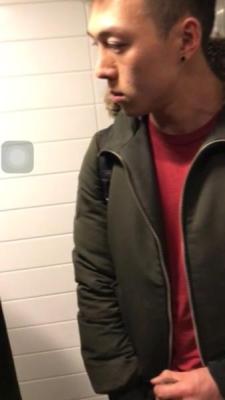 celebrasian:  celebrasian:  qqmal:  curiousflipboi:   gaysgboy:  torontonudist:  eternalcocklove:  Caught some guys playing in the washroom of a University of Toronto campus building. Let’s make them famous by reblogging this video and making them viral.