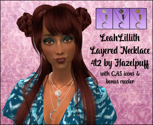 mrs-mquve-cc:@hazelpuff 4t2 LeahLillith Layered Necklace with custom CAS icons &amp; bonus light