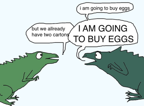 shittydinosaurdrawings:Today my little brother went and bought two 18-egg cartons even though we alr