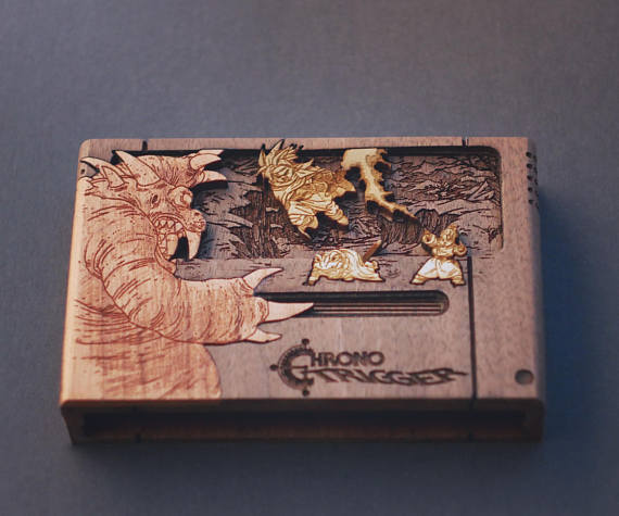 retrogamingblog:Custom Wood Super Nintendo Cartridges made by Pigminted