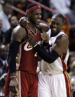 howcantheskybethelimit:  Brothers. No Matter What Team. Together or Apart. Thanks You. Whether LeBron goes home or not.
