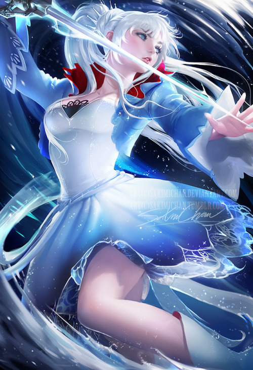 art-of-cg-girls:Weiss snowy by sakimichan