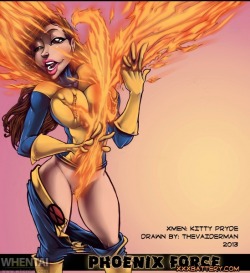 itoons:  Kitty Pryde accepts the Phoenix Force