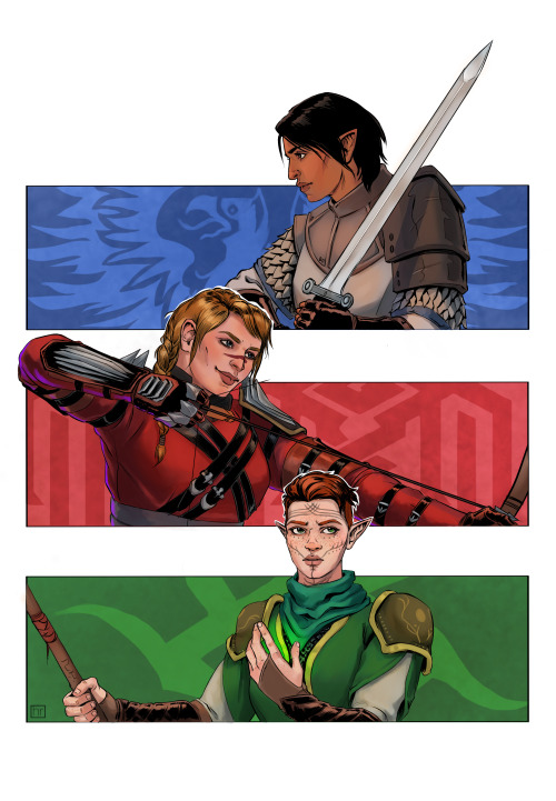 Happy Dragon Age Day! Here are my children <3@unofficialdragonageday