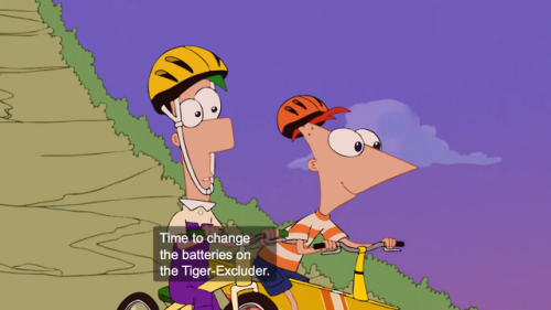 forgottenpnffacts: -Phineas and Ferb installed a Tiger-Excluder on top of City Hall to reduce the fr