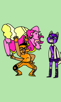 spooksandspoons:  I drew the squad (again)