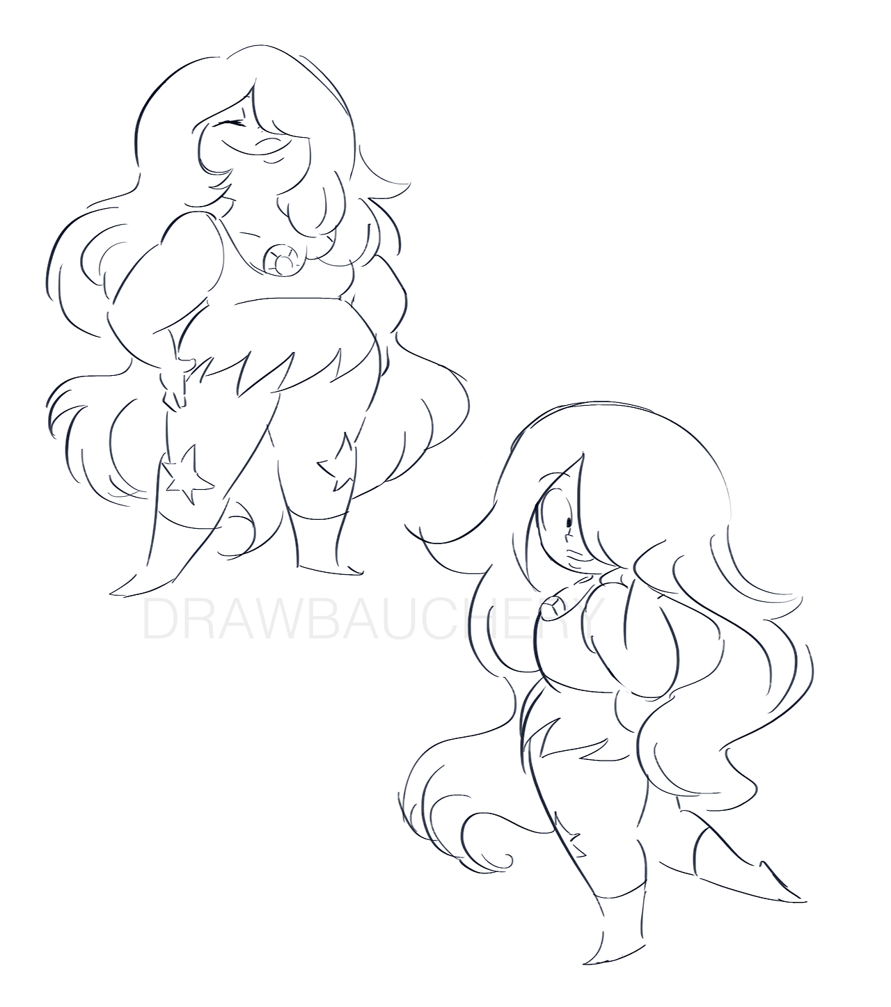 actually trying to learn how to draw ame