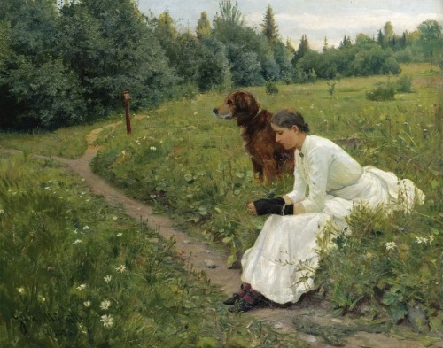 Idyll, Gerhard Munthe