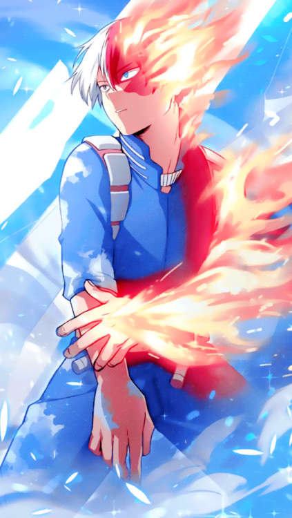 amajikie: BNHA Smash Tap ☆ Todoroki Shouto