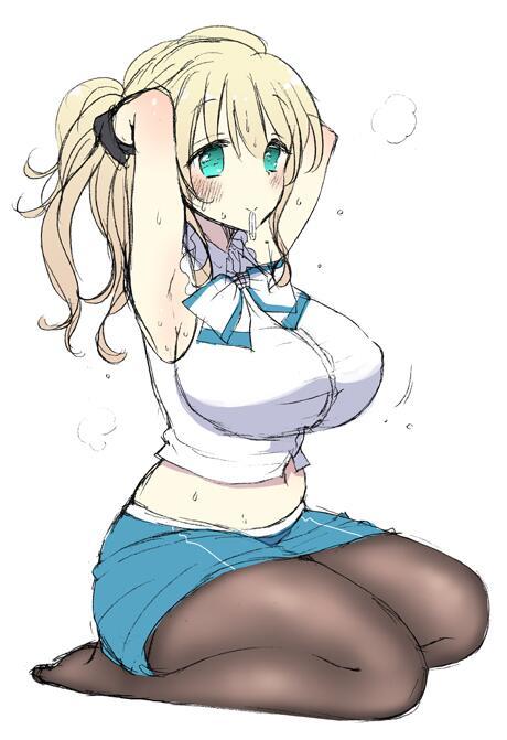 fileth:  Twitter / mozuya_m: 【微えろ】息抜きらくがき愛宕(夏服)　この間見たある方の夏服高雄がかわいくてかわいくてかわいかったので。 