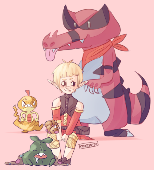 Sera and some pokemon 
