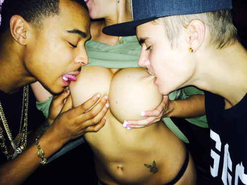 rarepornfromweb: Justin Bieber, so young that still sucking mom’s milk