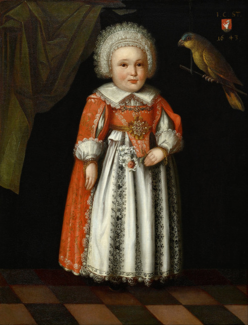 &ldquo;Portrait of Johanna Katharina Steiger, aged 2&rdquo; by Albrecht Kauw, 1643