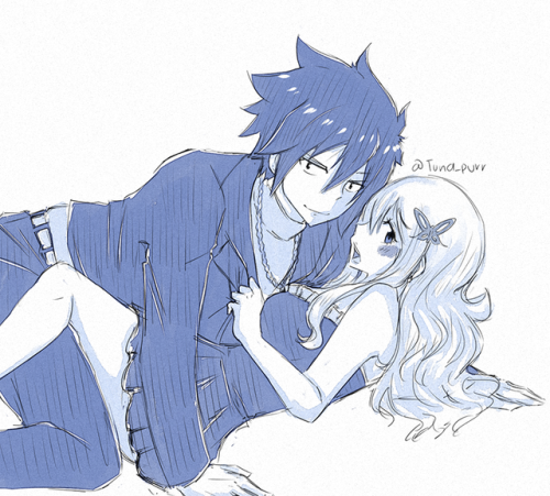 tuna-purr: Gray x Juvia ♥