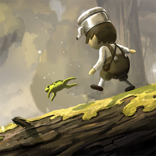Sneak peeks (&gt;.&lt;) of my OtgW piece - I’ll have some prints up for sale next