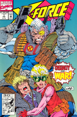 comicbookcovers:  X-Force #7, February 1992,