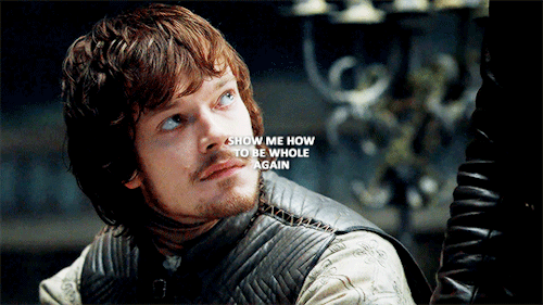 ohsansas:The old gods, he thought. They know me. They know my name. I was Theon of House Greyjoy. I 