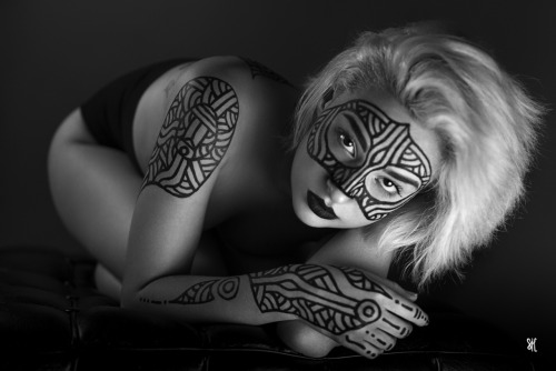 b a b y d o l l &hellip; #masks #unmasked #series #art #project #bodypainting #bodyart #hieromas