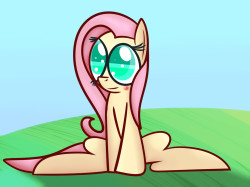 Dr-Halls-Secret-Laboratory:  It’s Fluttershy!   :O Dem Big Eyes~ Owo