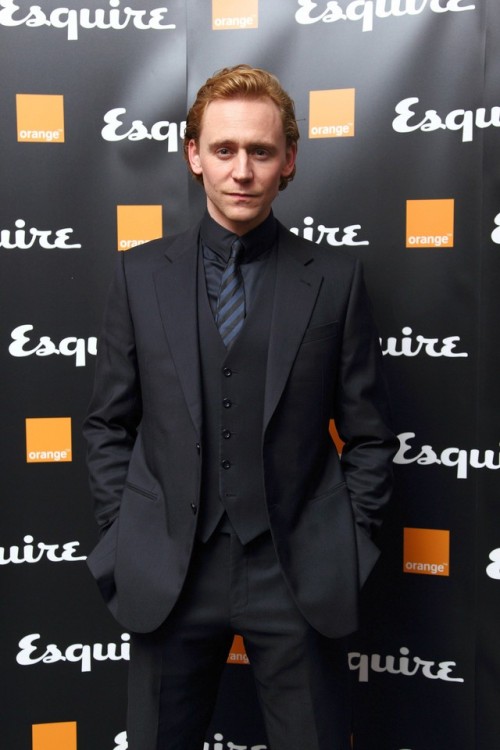 lolawashere:Tom Hiddleston attends the Bafta Rising Stars party, hosted by Orange and Esquire at The
