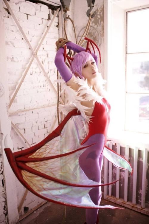 Porn Pics Darkstalkers - Lilith Aensland (Momoren)