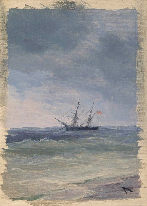 artist-aivazovski:  Sea, Ivan Aivazovski