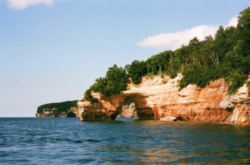 Porcupine Mountains and Pictured Rock on film.