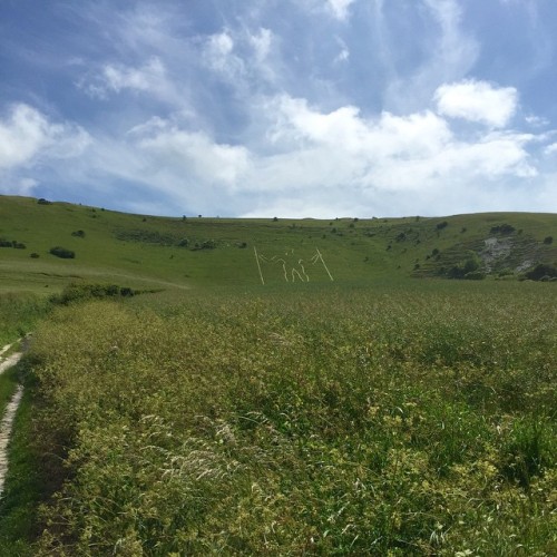 paganmusic:The Long Man on the Summer Solstice 2015. Happy Solstice my friends! #summersolsticeLate 