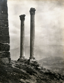 polychroniadis:Fred Boissonnas, &lsquo;Οn the Sacred Rock of the Acropolis&rsquo;, Athens,1903. 