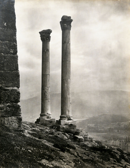 sigourapote: Fred Boissonnas (1858-1946) / on the Sacred Rock of the Acropolis, Athens-(?)1903 /