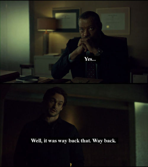 he-s-dead-jim: CONVERSATION WE COULD WITNESS. - What if Jack and Will could talk the first time they