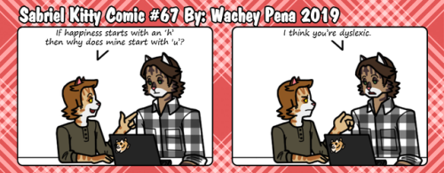 incorrect-sabriel-quotes: wacheypenaart: Sabriel Kitty Comic 67 Tagging peeps: @mockingbird-22 @tttt