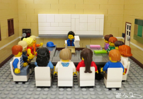 legogradstudent: Handing out his section syllabus, the grad student suppresses the thought that it 