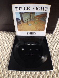 head-master-ritual:  Title Fight- Shed flexi with zine /?? 