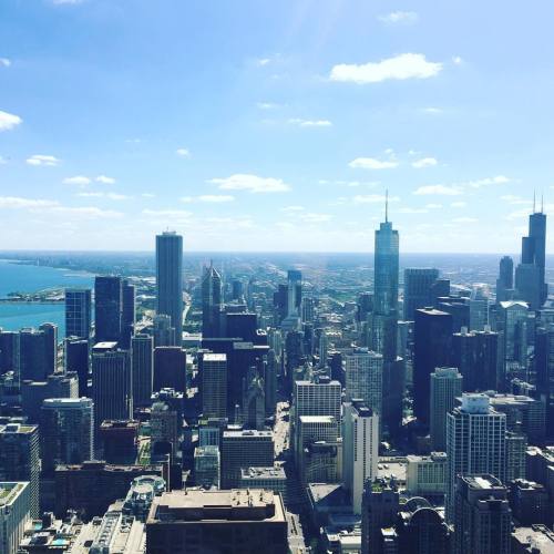 Chicago #hancocktower #cityscape #view #skyscrapers (at John Hancock Tower - the Signature Lounge)