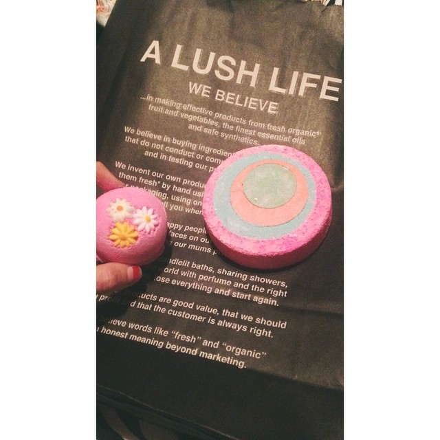 First time ever going to a lush store &amp; I completely fell in love with their