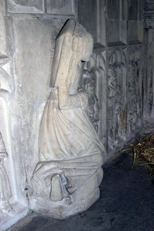 Tomb sculpture of Lady Margaret Wadham, c. 1520