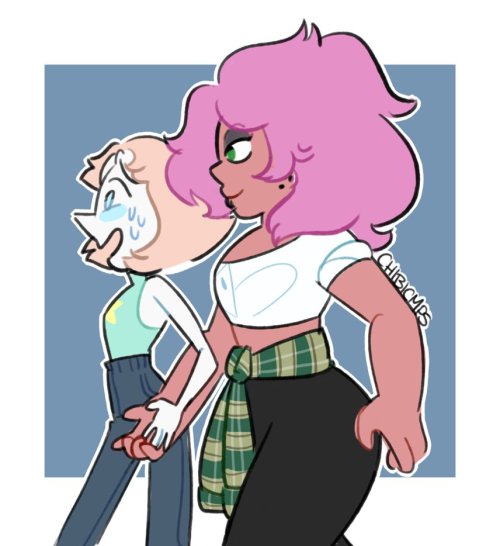 XXX chibicmps:  Mysterious punk girl x Pearl// photo