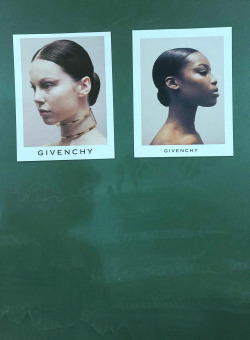 vl4da:     Polaroids backstage at Givenchy