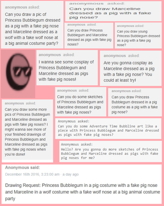 camalilium:  quasahi: equesbian:  adventure time pig nose fetish guy is real and