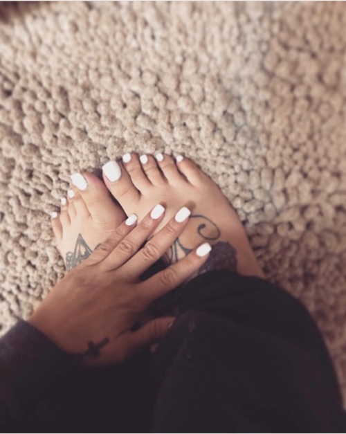Perfect Fat White Toes