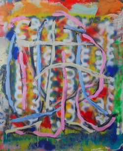 paintjockey:  Valerie Brennan Glare, 120 x 99cm, 2014 