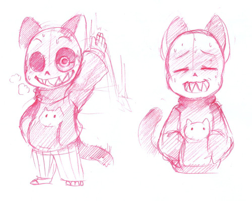 sanspar:  doodles dump. starting to get attach to himalso happy new year :D 