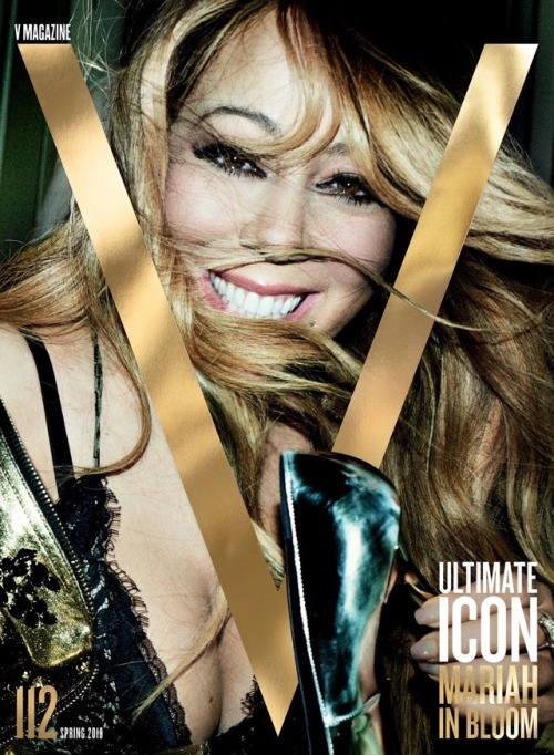 mariahcareydaily:Mariah Carey covers the March 2018 issue of V Magazine