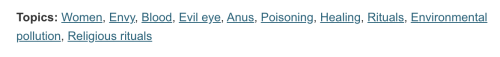 &ndash; @jstor, quietly blowing my mind with keywords (x)