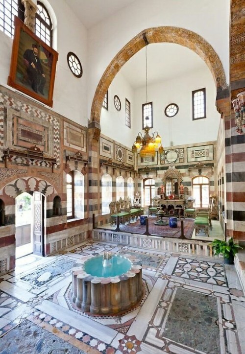 House interior, Damascus, Sirya