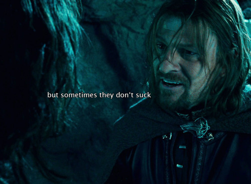 queenerestor:Boromir sticking up for his humans gives me life