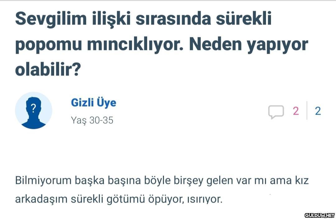 Sevgilim ilişki sırasında...